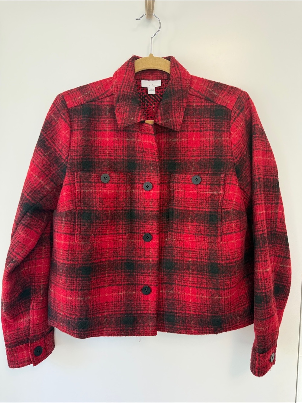 J Jill plaid jacket